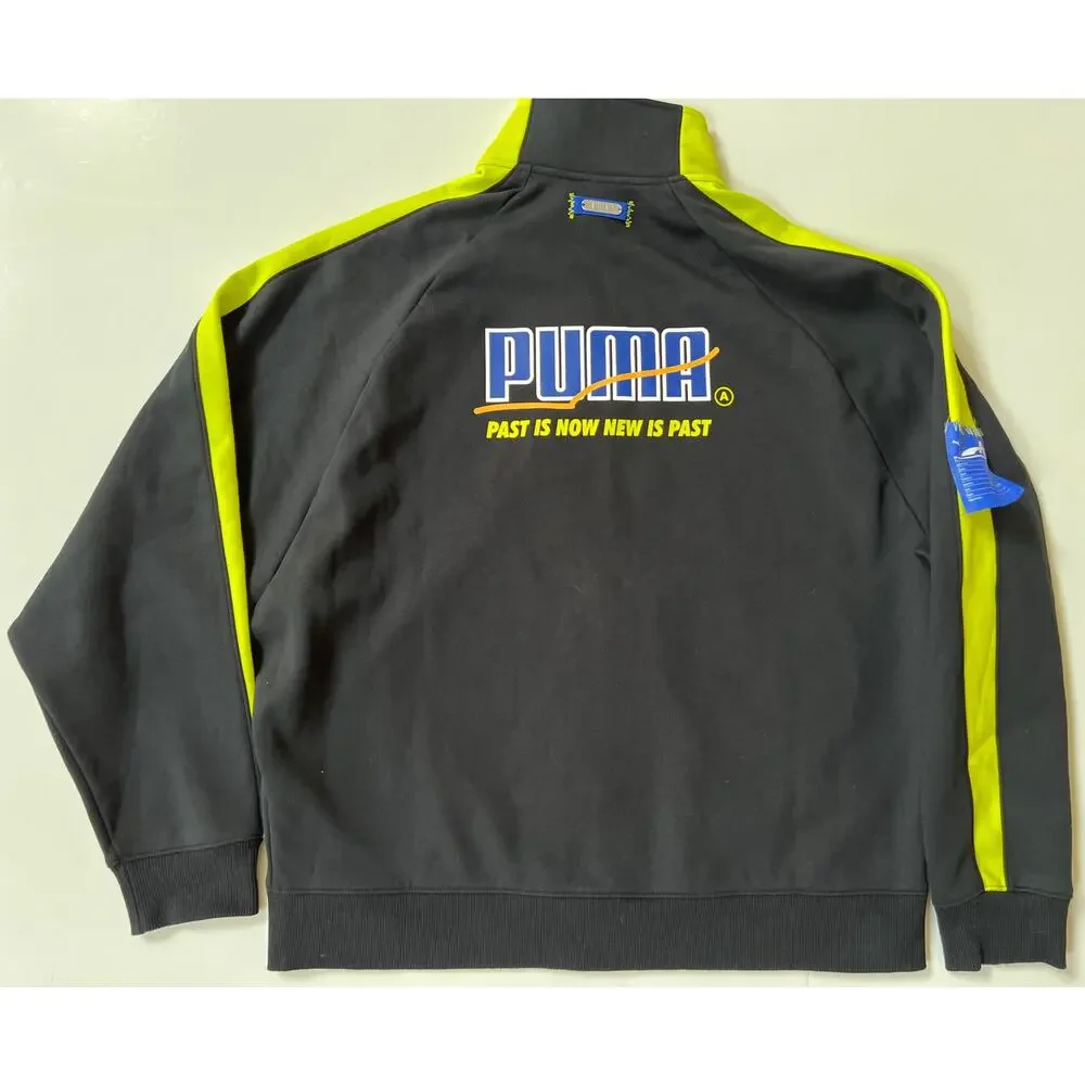 Puma x Ader T7 Men's Track Jacket Pant 95533 01Black/Neon Size M NWT